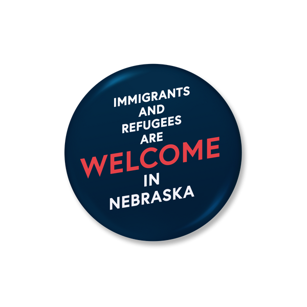 Welcome in Nebraska Button