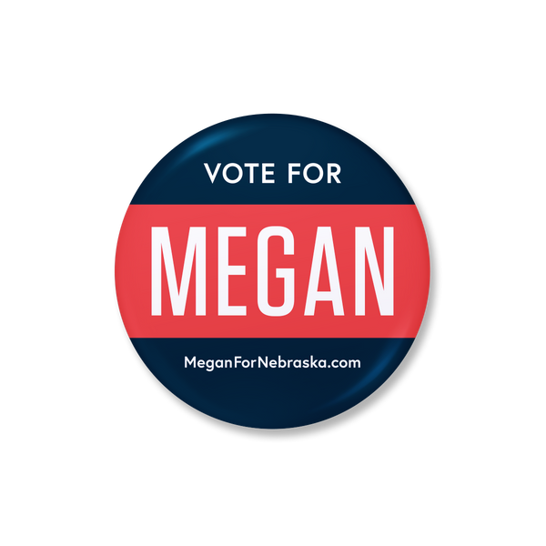 Vote for Megan Button in Blue