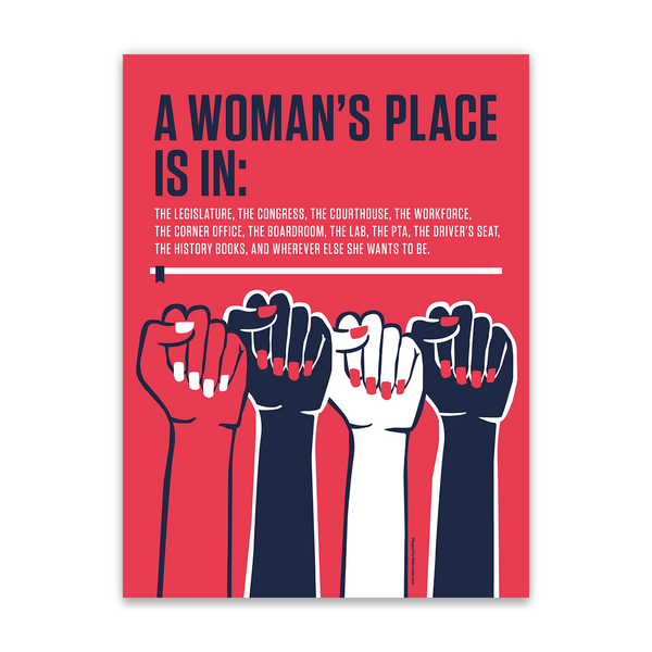 A Woman's Place Poster
